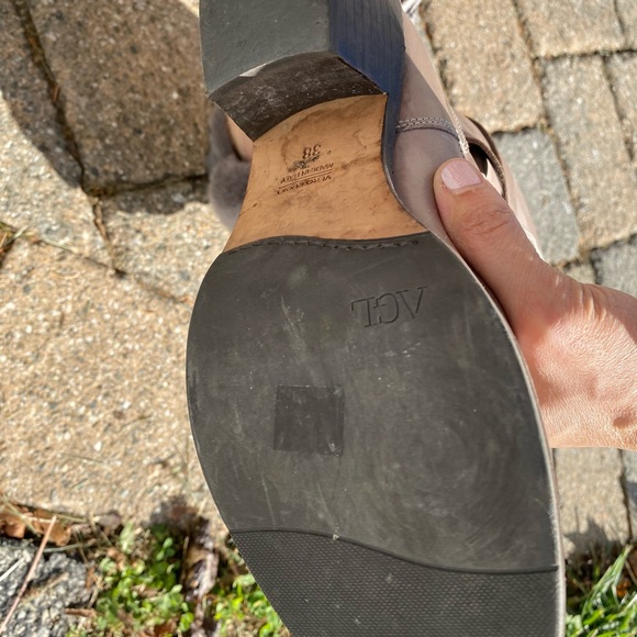 AGL Women Tall Leather Boots SZ EU 38/US 7.5 - Picture 5 of 5